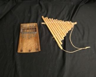Two African Musical Instruments