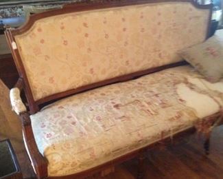 Antique sofa - beautiful lines - just needs TLC with some new upholstery