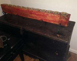 Very old wooden chest