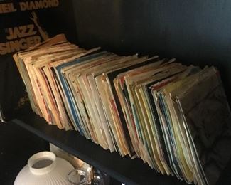 Records, 45’s and we have hundreds of them for you to look through!!
