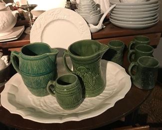 McCoy tankards and pitchers 