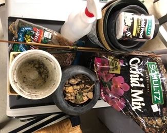 orchid potting supplies