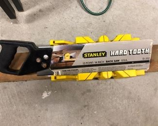 box saw with guide