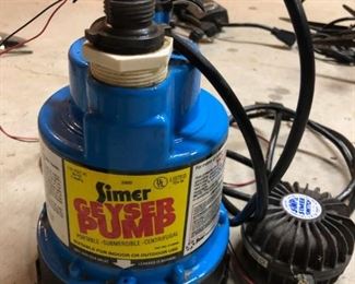 submersible sump pump