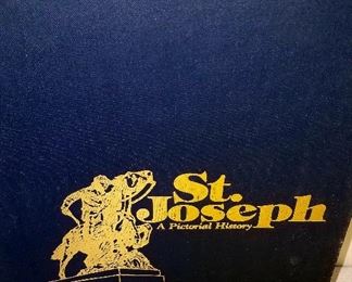 St. Joseph items. Mildred Grenier "St. Joseph A Pictorial History"