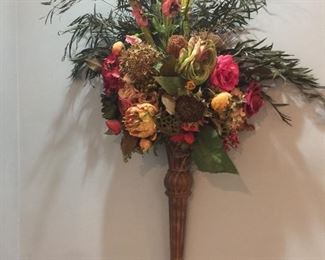 Tall wall arrangement.