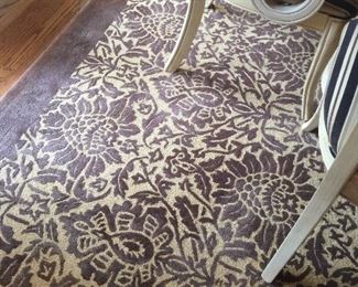 Lots of area rugs.