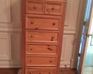 Tall chest.