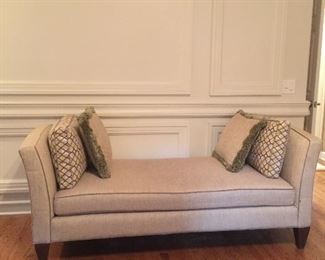 Charming bench. About six feet long.