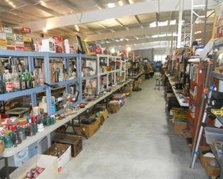 Aisles of items