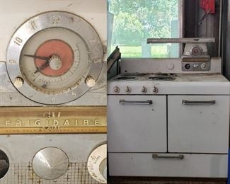Vintage Frigidaire stove