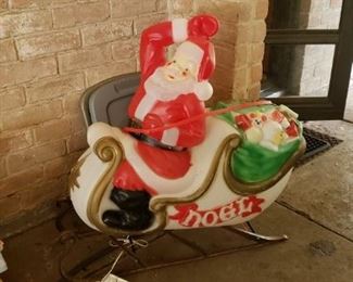 Santa Clause Blow Mold