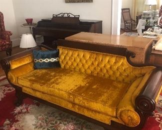 Antique mahogany sofa