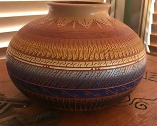 Navajo pottery vase