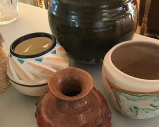 Southwest style pottery