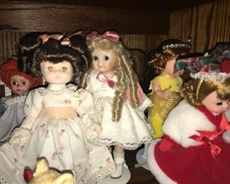 Kewpie and other dolls