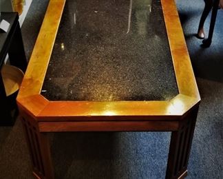 Granite Top Coffee Table 