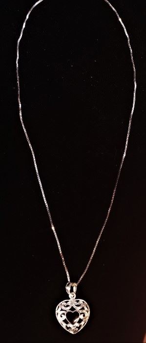 925 Necklace with Onyx