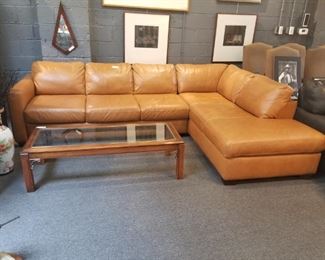 Leather Sectional Couch By Italsofa