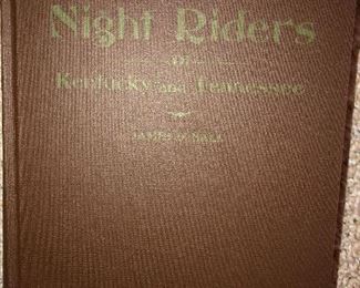The Tobacco Night Riders of KY and TN, 1939