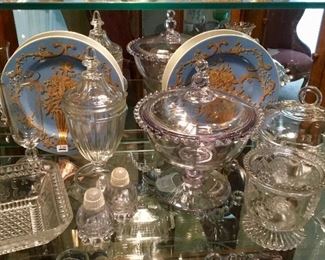 Another photo of Imperial candlewick glassware