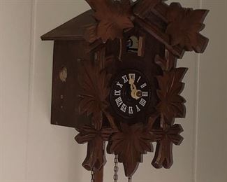 Vintage coo coo clock