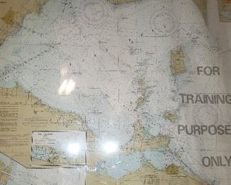 map - for training purposes only