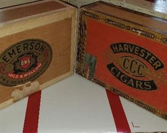 cigar boxes