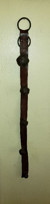 leather sleigh bells