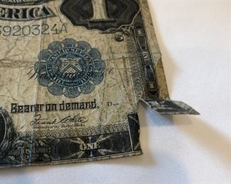 1899 Silver Certificate