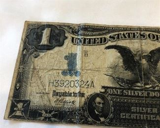 1899 Silver Certificate