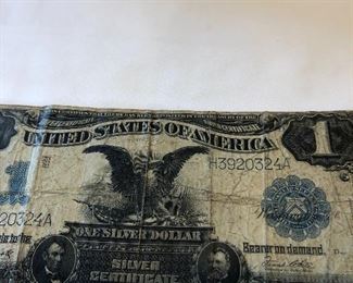 1899 Silver Certificate