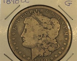 1890 CC Silver Dollar