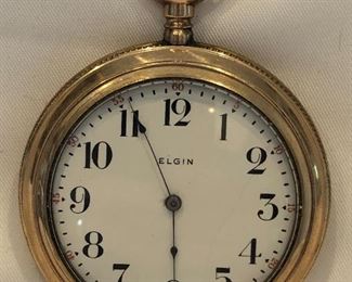 Elgin 15 Jewel Gold Filled Pocket Watch