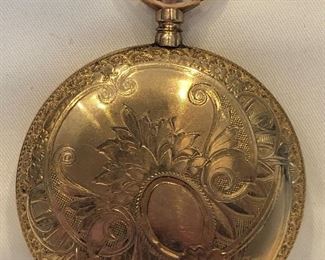 Elgin 15 Jewel Gold Filled Pocket Watch