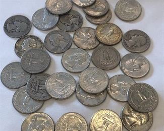 29 Silver Quarters