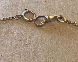 10k Gold Watch Fob Chain