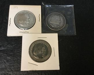 1893 columbian us half dollar silver