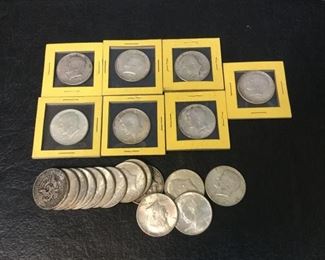 1964 kennedy silver half dollar