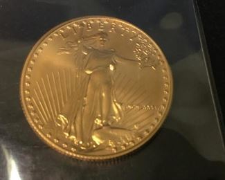 1986 .5oz gold coin