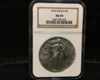 2004 platinum eagle $25 coin