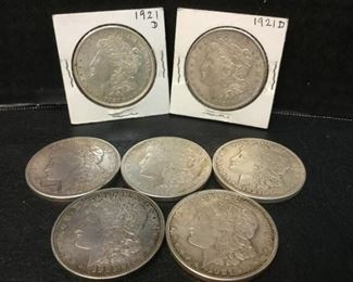 morgan silver dollars