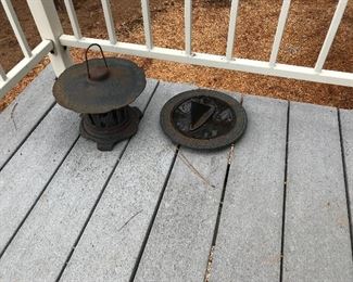 Cast iron pieces