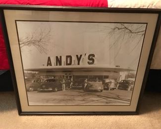 Andy's Drive-In Sacramento Vintage Picture