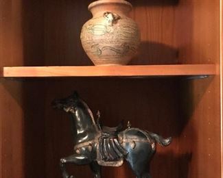Horse Figurine-pottery