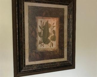 Framed Leaf Pictures