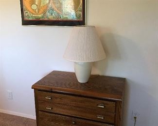 World picture-Lamp-end table