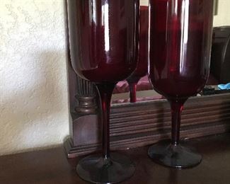Red/ruby glass