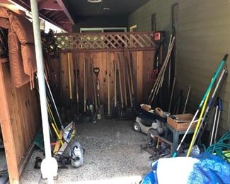 Out Back: Yard Tools,