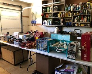 Garage: Chems, Paint, Stuff